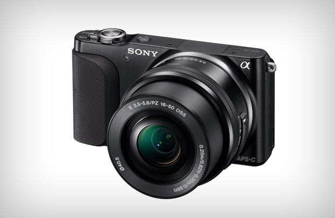 SONY NEX-3NL/B camera  lens