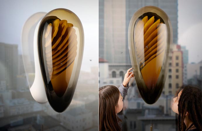 Urban beehive by Philips