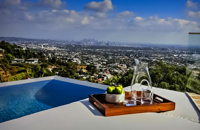 View of Los Angeles from the Hollywood Hills