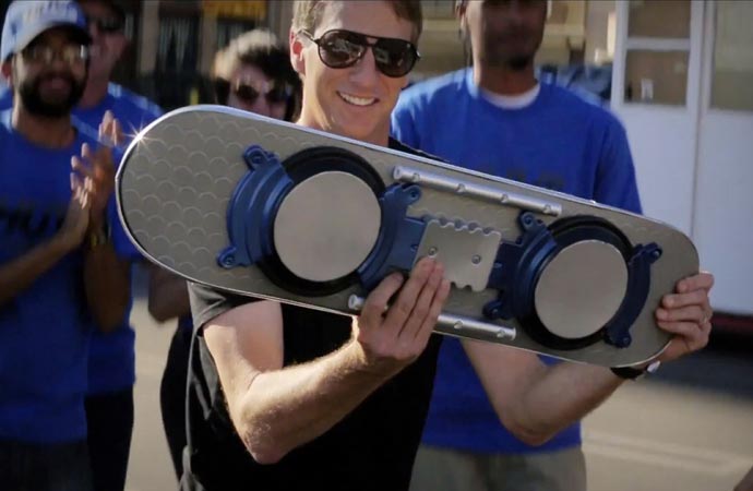 Tony Hawk and the Hoverboard