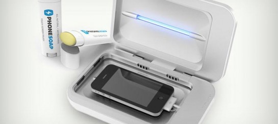PHONESOAP CELL PHONE CHARGER AND UV SANITIZER