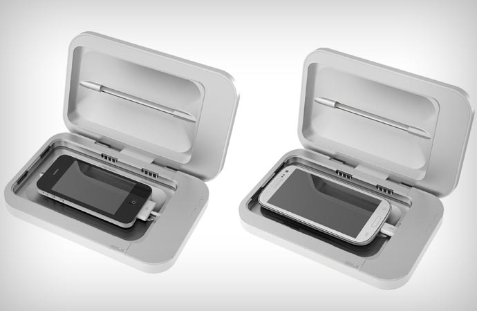 Phonesoap cell phone sanitizer