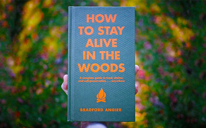 How to stay alive in the woods book by Bradford Angier