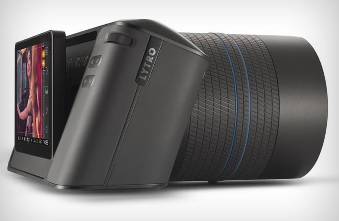 Lytro Illum camera with focus feature