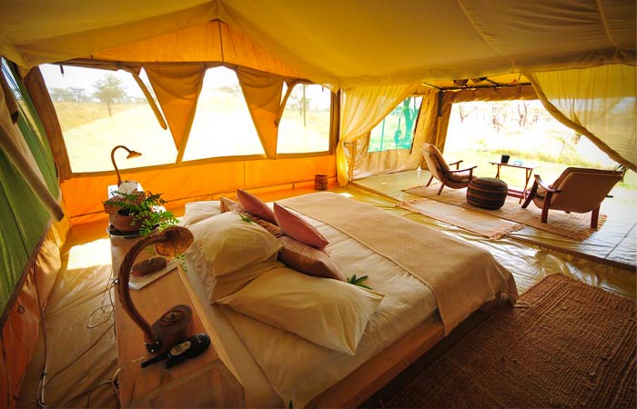Room at Kicheche Bush Camp in Kenya