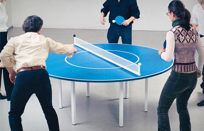 Ping meets Pong table
