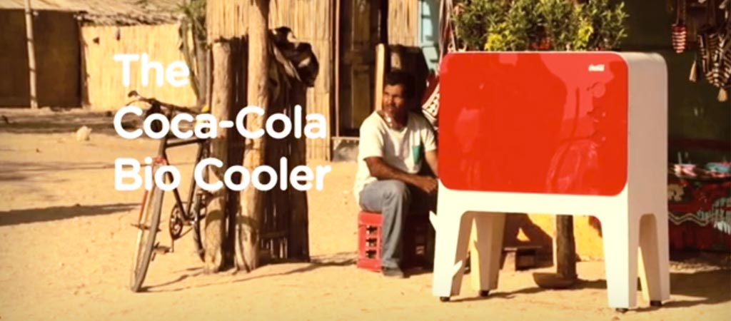Coca-Cola bio cooler