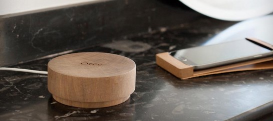 OREE PEBBLE 2 WIRELESS CHARGER AND SPEAKER