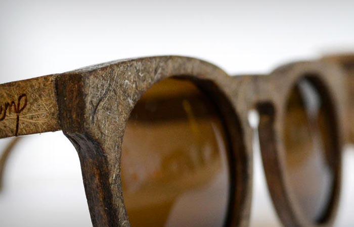Hemp frame sunglasses