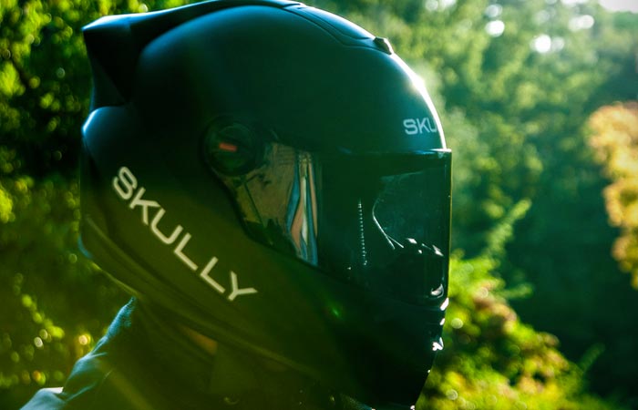 Skully motorcycle helmet