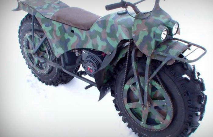 All-Terrain motorcycle from Russia