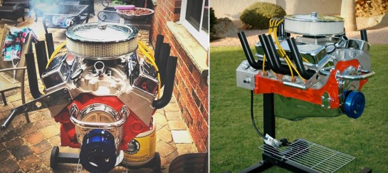 V8 ENGINE BBQ GRILL | BY HOT ROD GRILLS