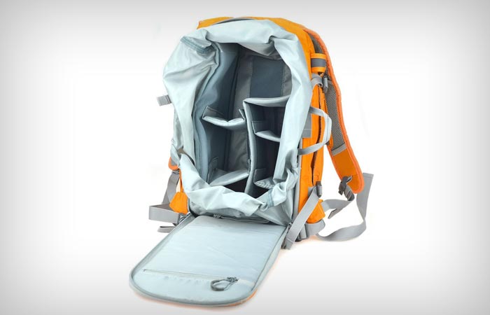 Bestek Nylon Backpack SLR DSLR Digital Camera Organizer Bag