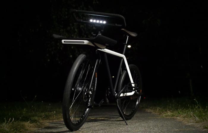 LED on Denny Bicycle