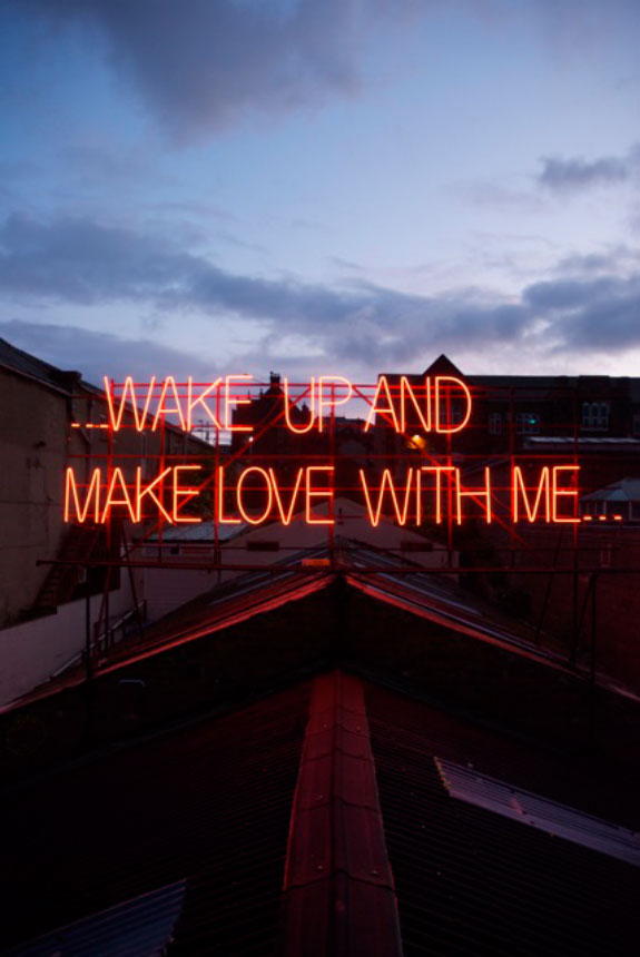 Wake up and make love with me