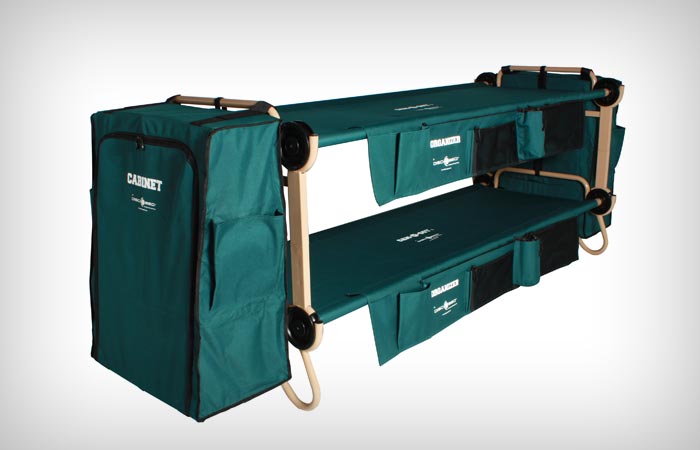 Camping bunk bed