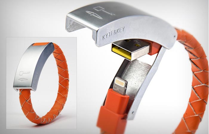 Kyte & Key Cabelet bracelet micro usb