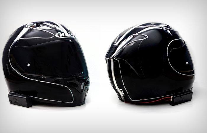Lightmode motorcycle helmet