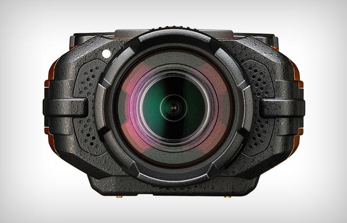 Ricoh WG-M1 action camera lens
