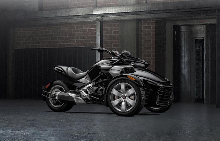 2015 Can-Am Spyder F3 in black