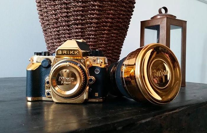Brikk 24k Gold Nikon DF Camera