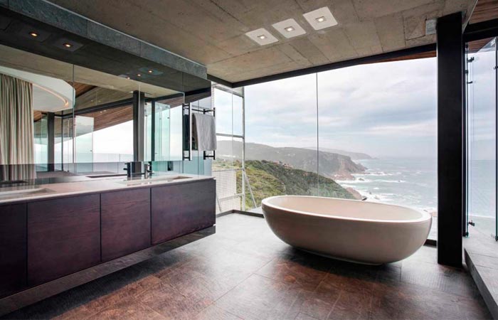 Bathroom of the Cove 3 House in South Africa