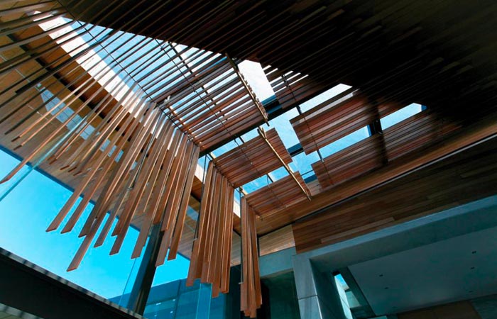 Ceiling at the Cove 3 House by Saota Architects