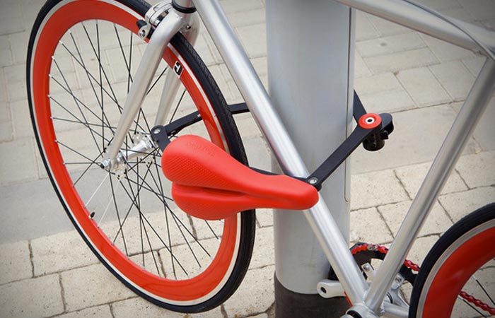 Seatylock bike saddle lock