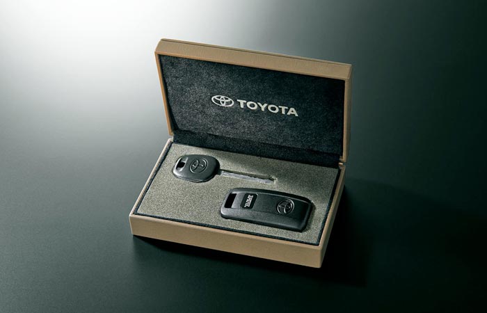 Key box of the Toyota Land-Cruiser 70 Series re-release