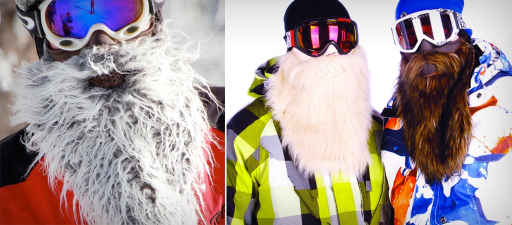 Beardski ski masks for skiing and snowboarding
