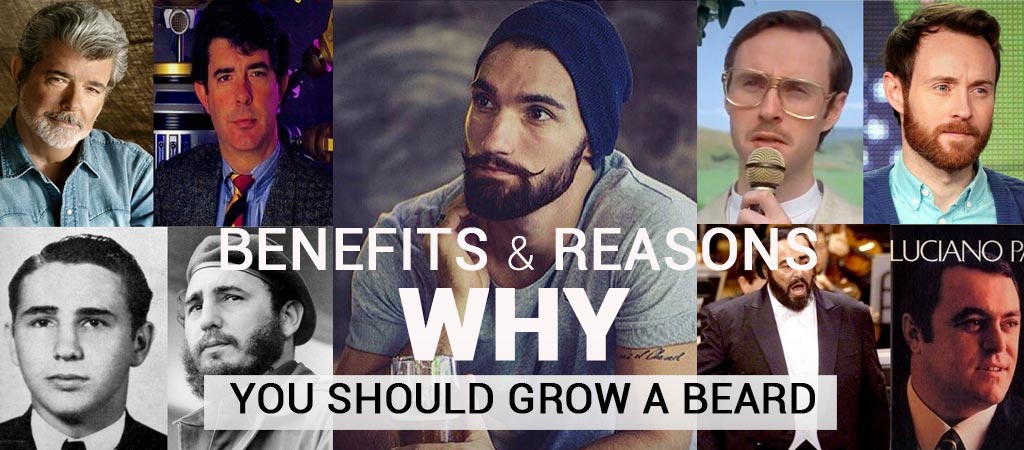 Benefits and reasons to grow a beard