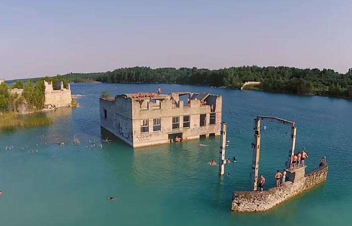 Underwater prison in Estonia