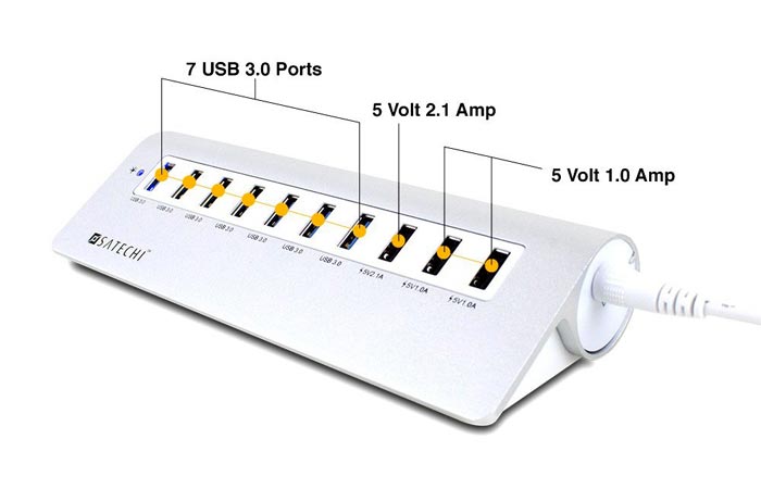 Satechi 10 Port USB 3.0 hub