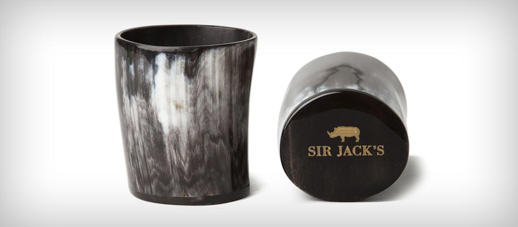 Sir Jack's Ox Horn tumblers