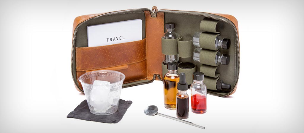Stephen Kenn travel cocktail kit