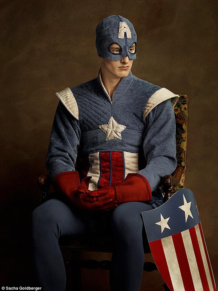Captain America Flemish style
