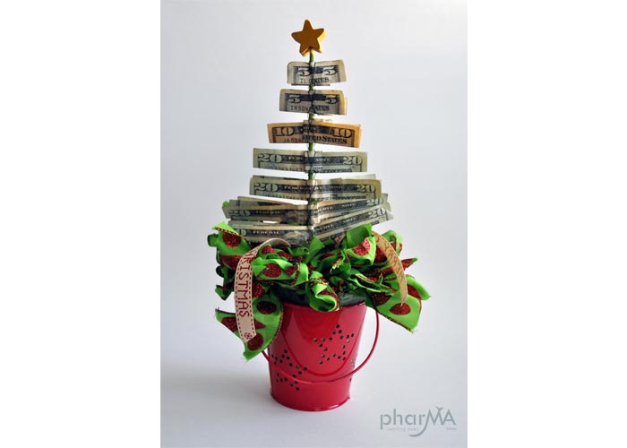 Money Christmas tree 