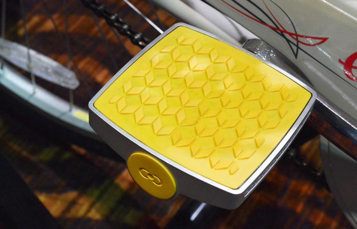 Smart bike pedal at the CES 2015