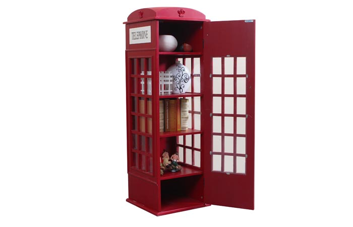 British phone booth cabinet