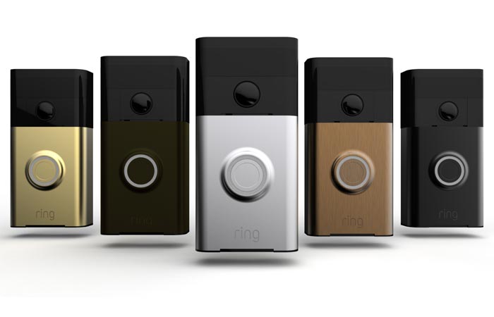 Ring wi-fi enabled doorbell with video camera