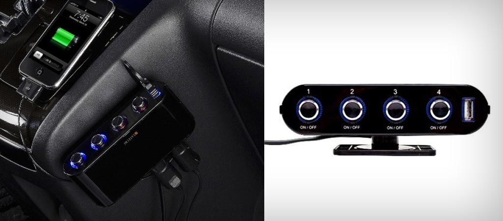 Satechi car charger and usb station