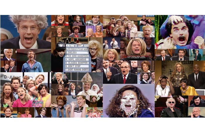 Images from the Saturday Night Live book