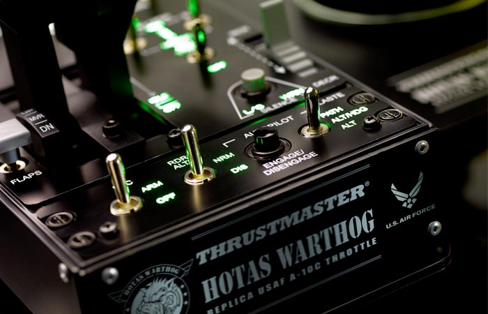 Thrustmaster Hotas Warthog joystick controls