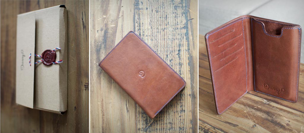 Danny P iPhone 6 leather wallet