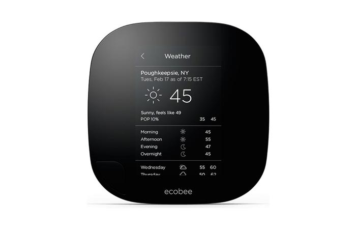 Ecobee3 smart thermostat