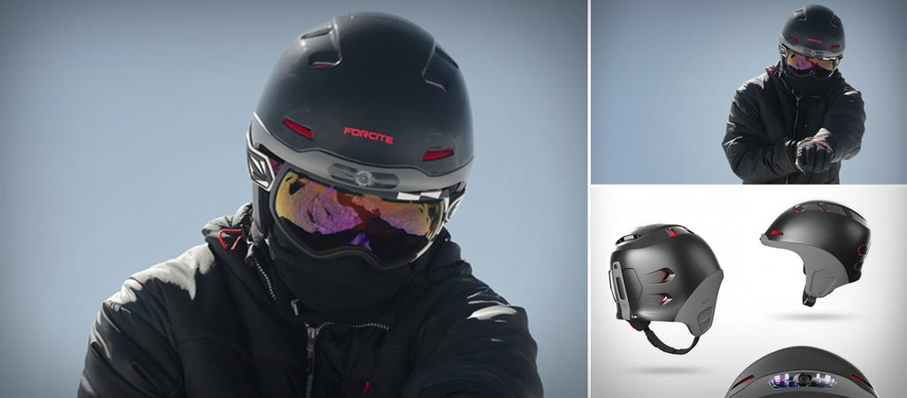 Forcite Alpine smart snow helmet