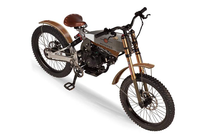 Motoped Cruzer board track racer style