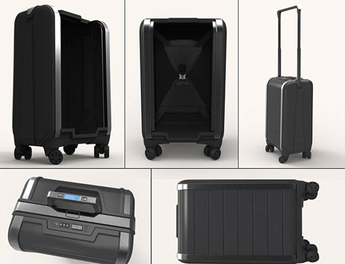 Trunkster Zipperless Smart Luggage