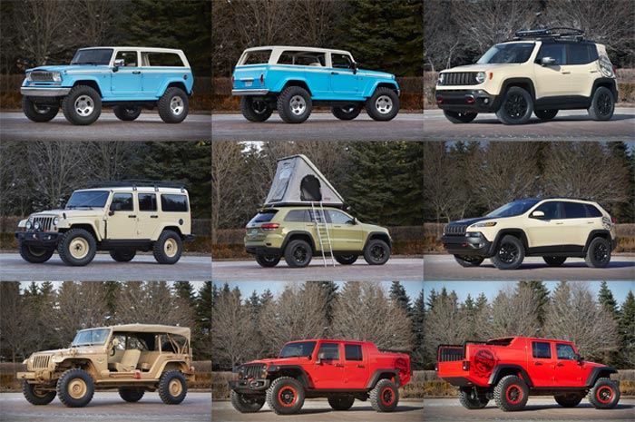 2015 Moab Easter Jeep Safari Concept Collection