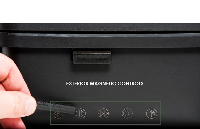 Drytunes magnetic control